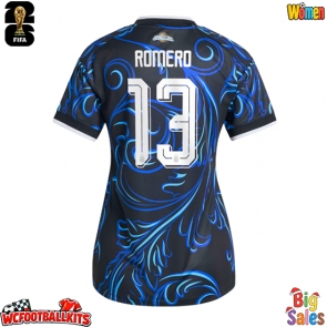 Argentina Cristian Romero #13 Replica Away Stadium Shirt for Women World Cup 2026 Short Sleeve